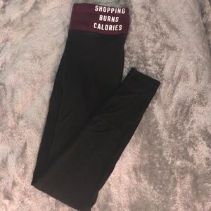 VS PINK skinny yoga leggings